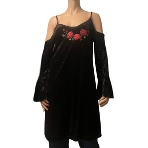 Disney Pixar coco black floral dress